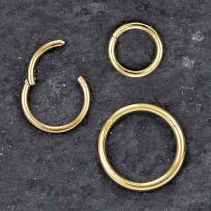 Steel Piercing Hinged Segment Rings XH 001G