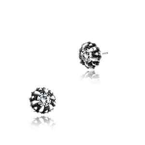 Threadless Piercing 92.5 Silver ends SE 502 CZ