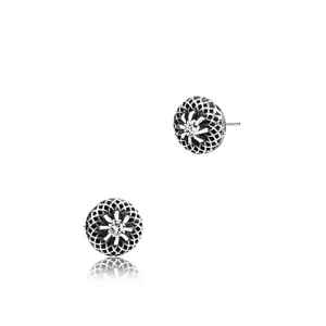 Threadless Piercing 92.5 Silver ends SE 509 CZ